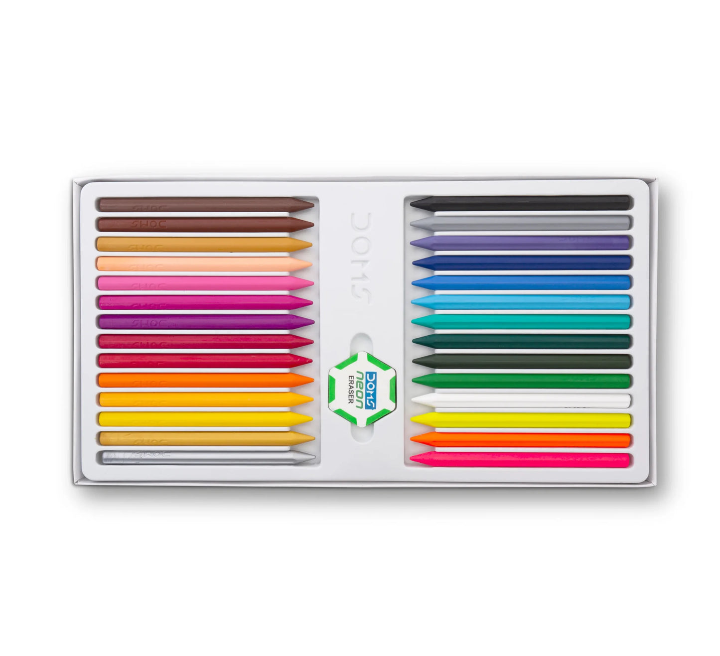 DOMS Plastic Crayons