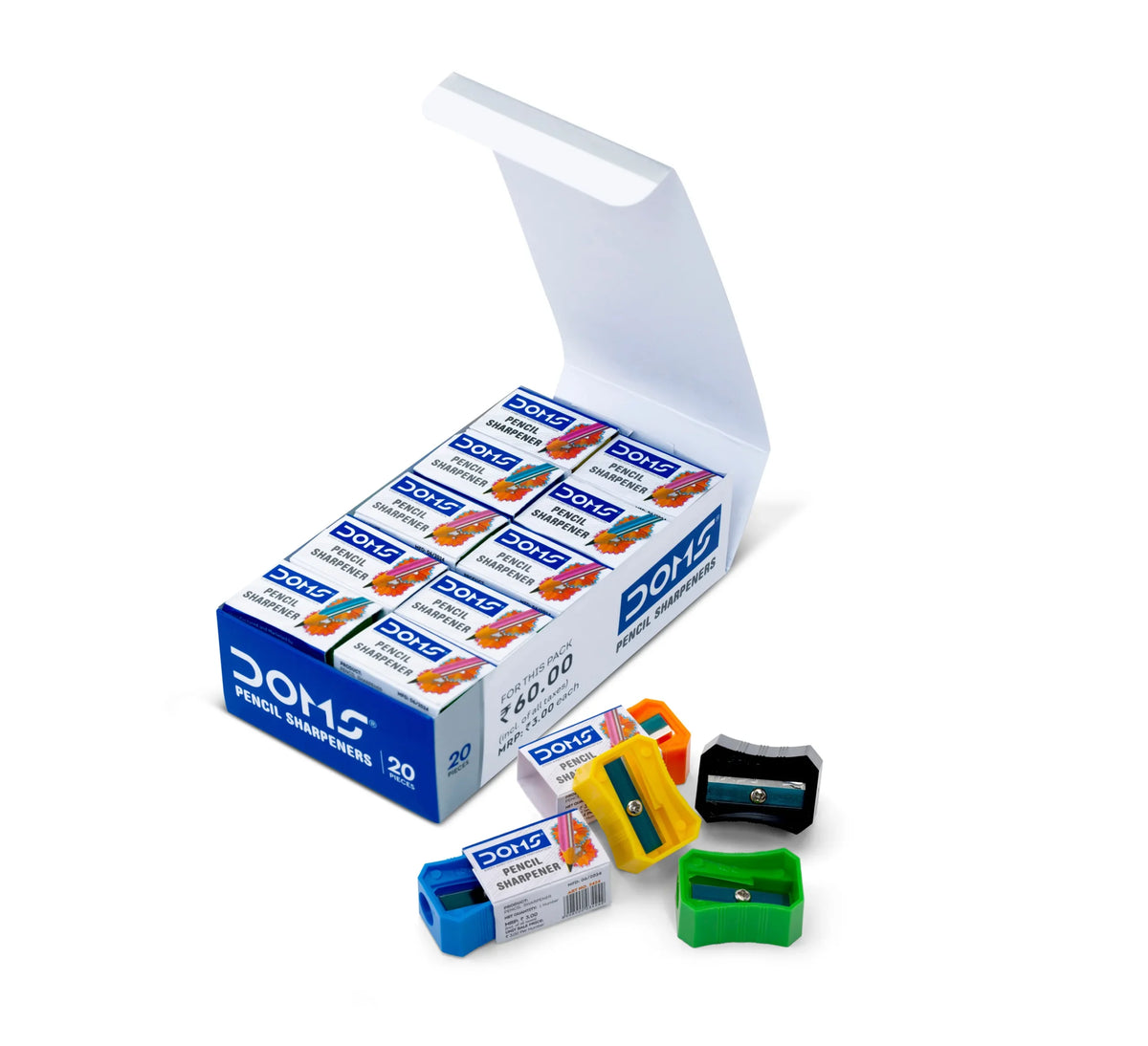 DOMS Pencil Sharpener 20 PCS