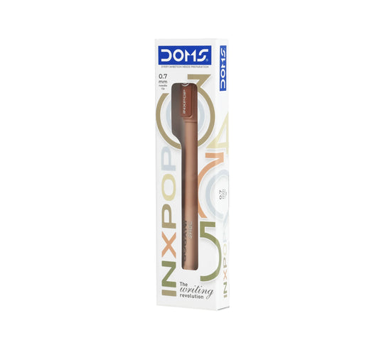 DOMS INXPOP BALL PEN BLUE SINGLE PCS PACK