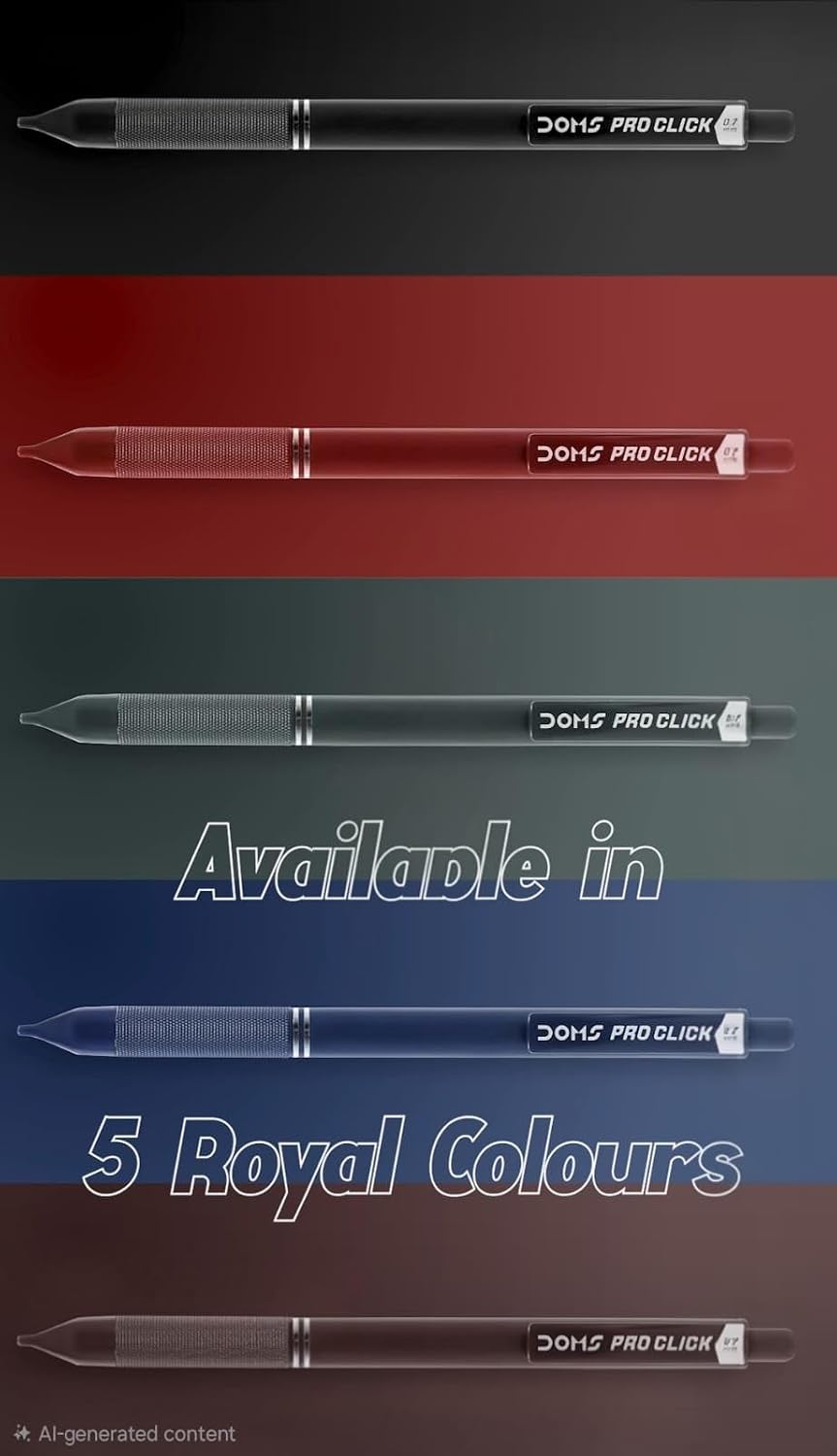DOMS PRO CLICK MECHANICAL PENCIL 0.7 MM 10 PCS PACK