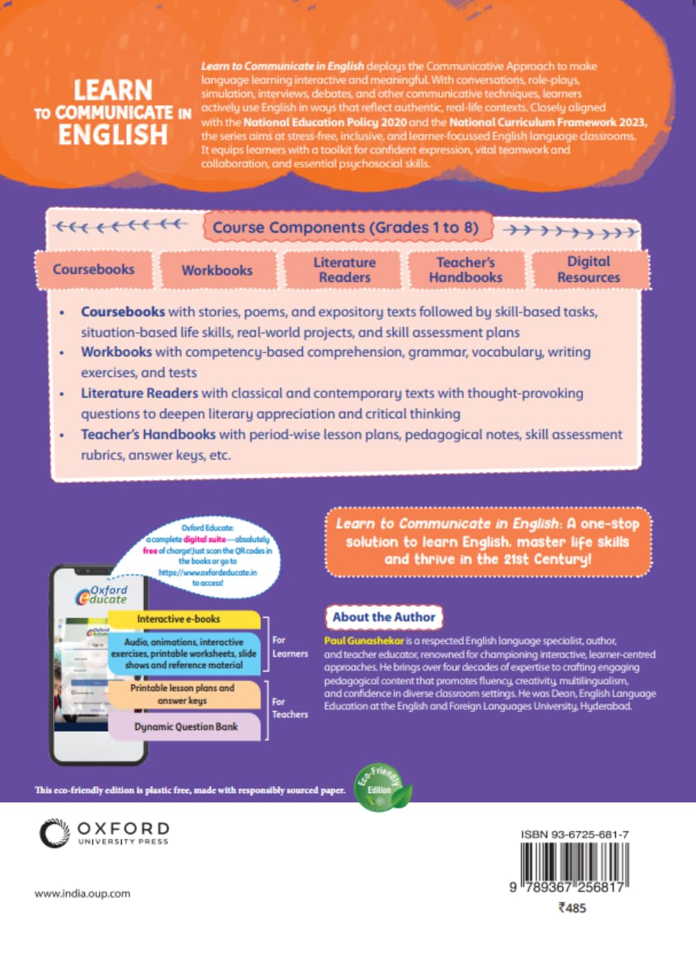 OXFORD LEARN TO COMMUNICATE ENGLISH CB -6