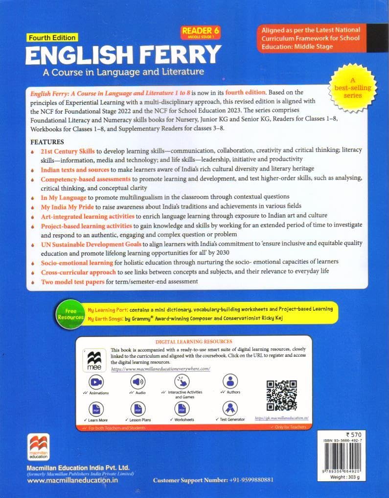 MACMILLAN ENGLISH FERRY LR- 6