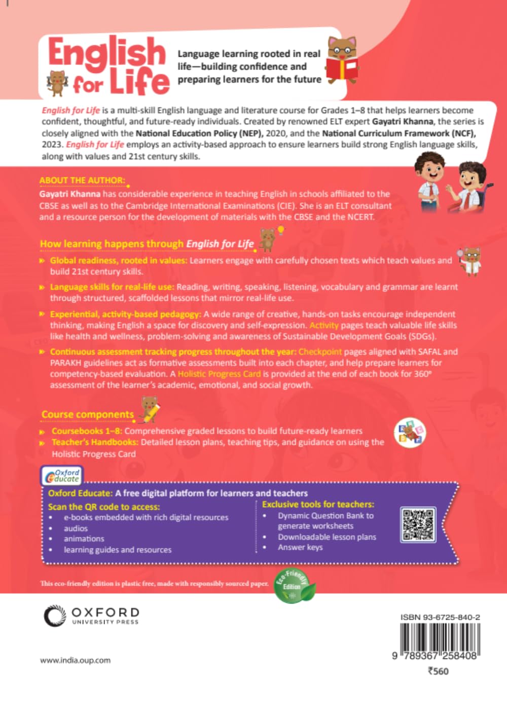 OXFORD ENGLISH FOR LIFE CB-4