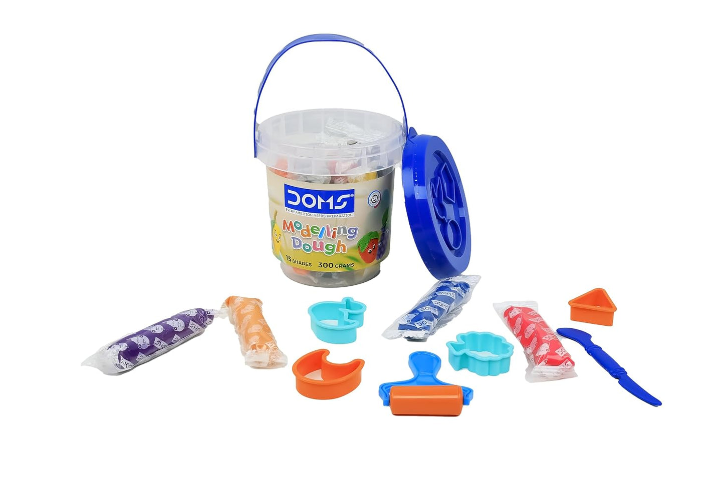 DOMS MODELLING DOUGH 15 SHADES(300 GM)