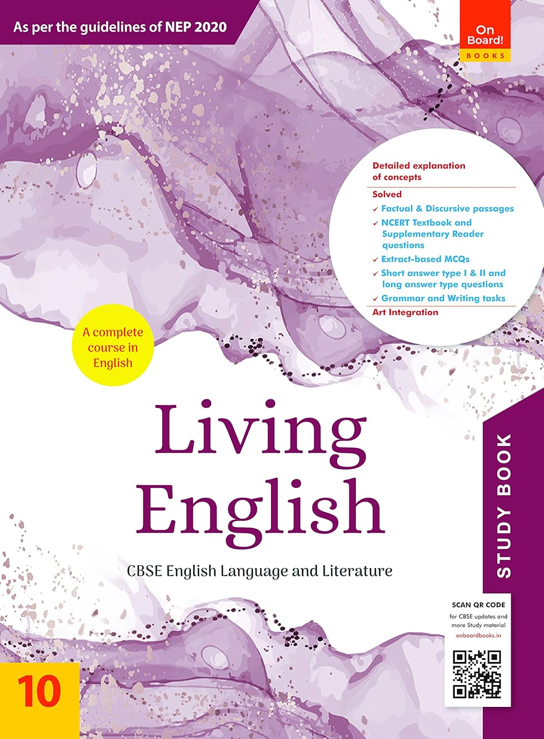 RATNA SAGAR – LIVING ENGLISH STUDY BOOK – CLASS 10