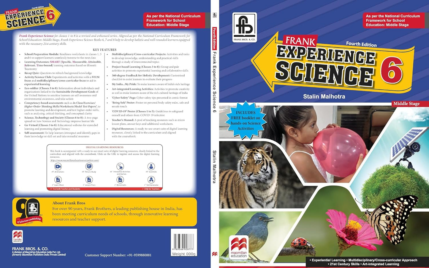 FRANK EXPERIENCE SCIENCE CLASS 6