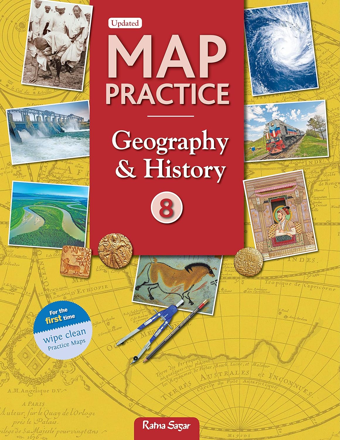 RATNA SAGAR – MAP PRACTICE – CLASS 8 (PART 1 & PART 2)