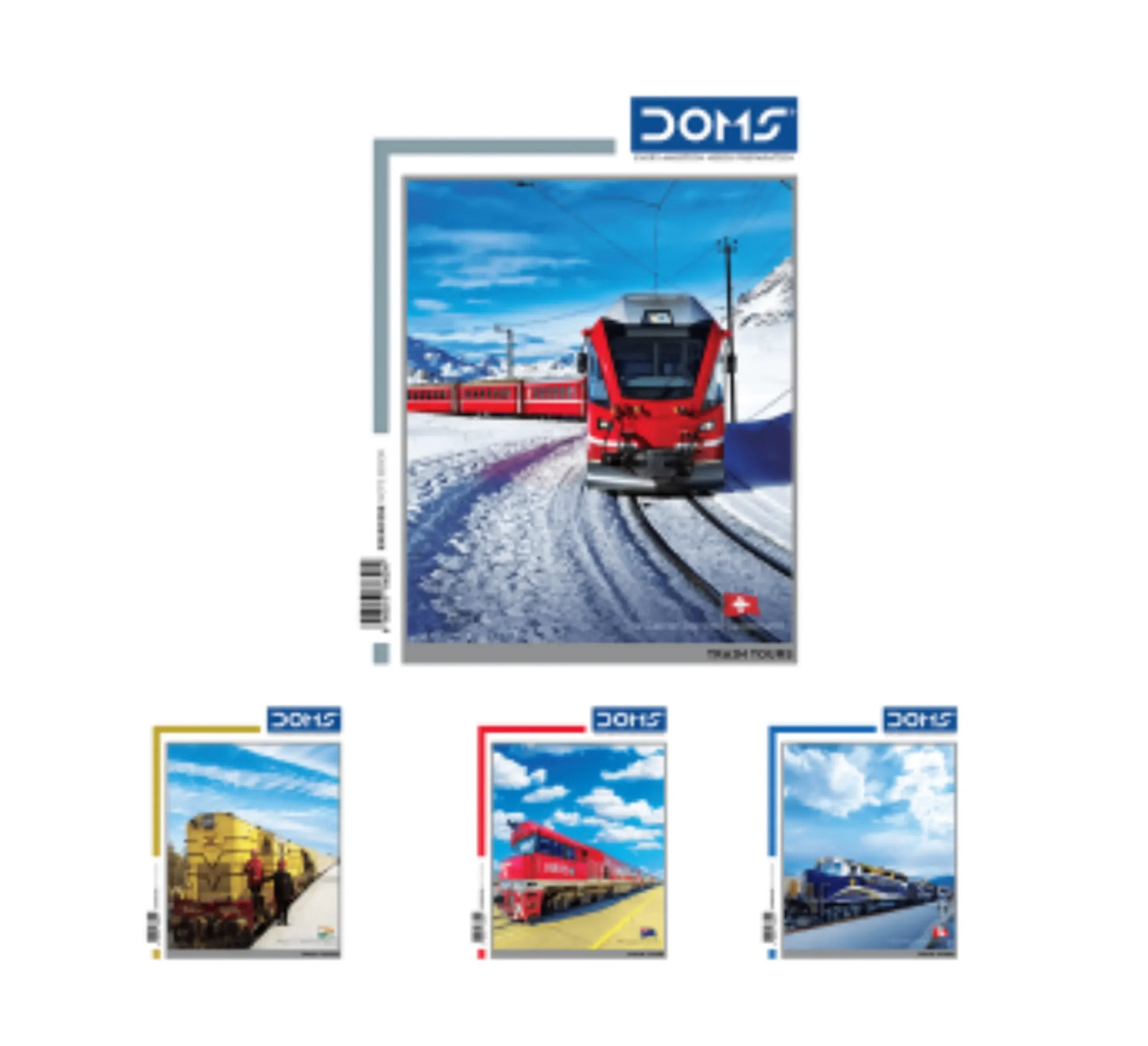 DOMS R&B with Gap Notebook (Train Tours Series)