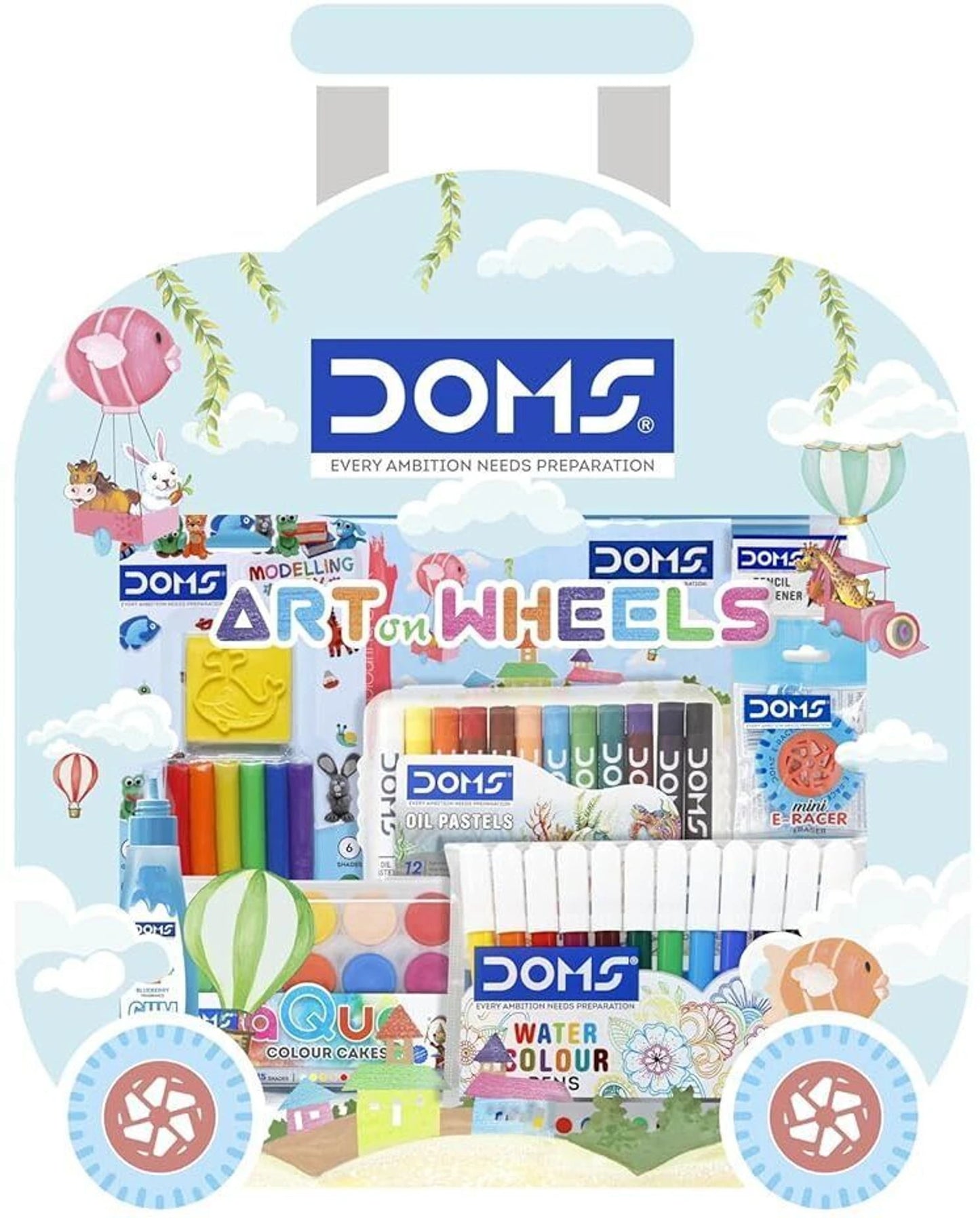 DOMS ART ON WHEELS KIT