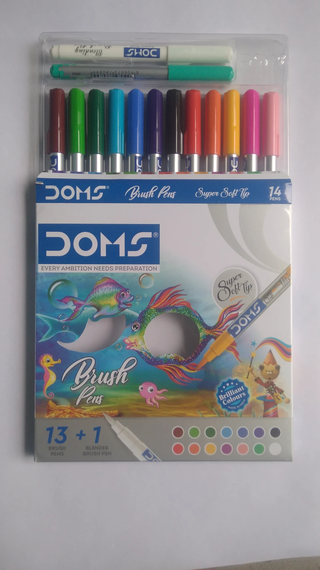 DOMS Brush Pen 13 + 1 (14 Shades)