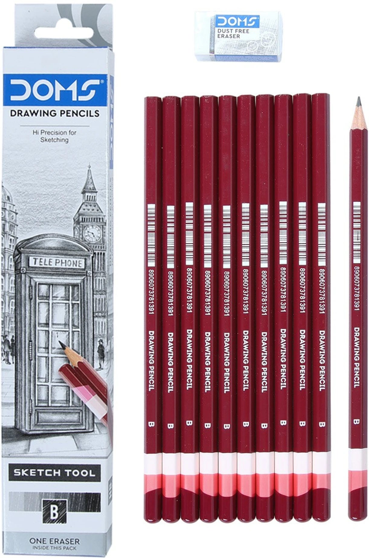 DOMS DRAWING PENCIL B
