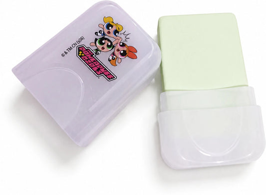 DOMS POWERPUFF GIRLS E-PODZ GLO ERASER 1 PCS front view