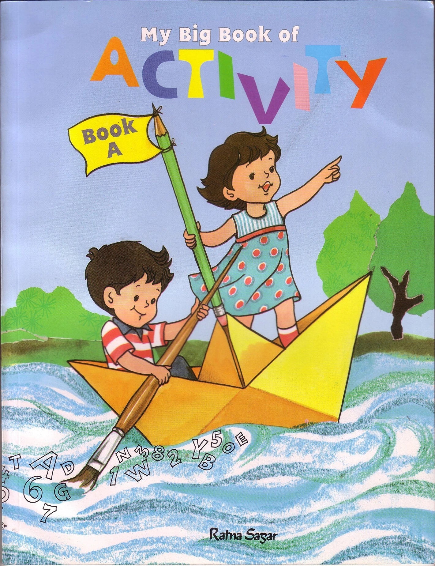 RATNA SAGAR MY BIG BOOK OF ACTIVITY A