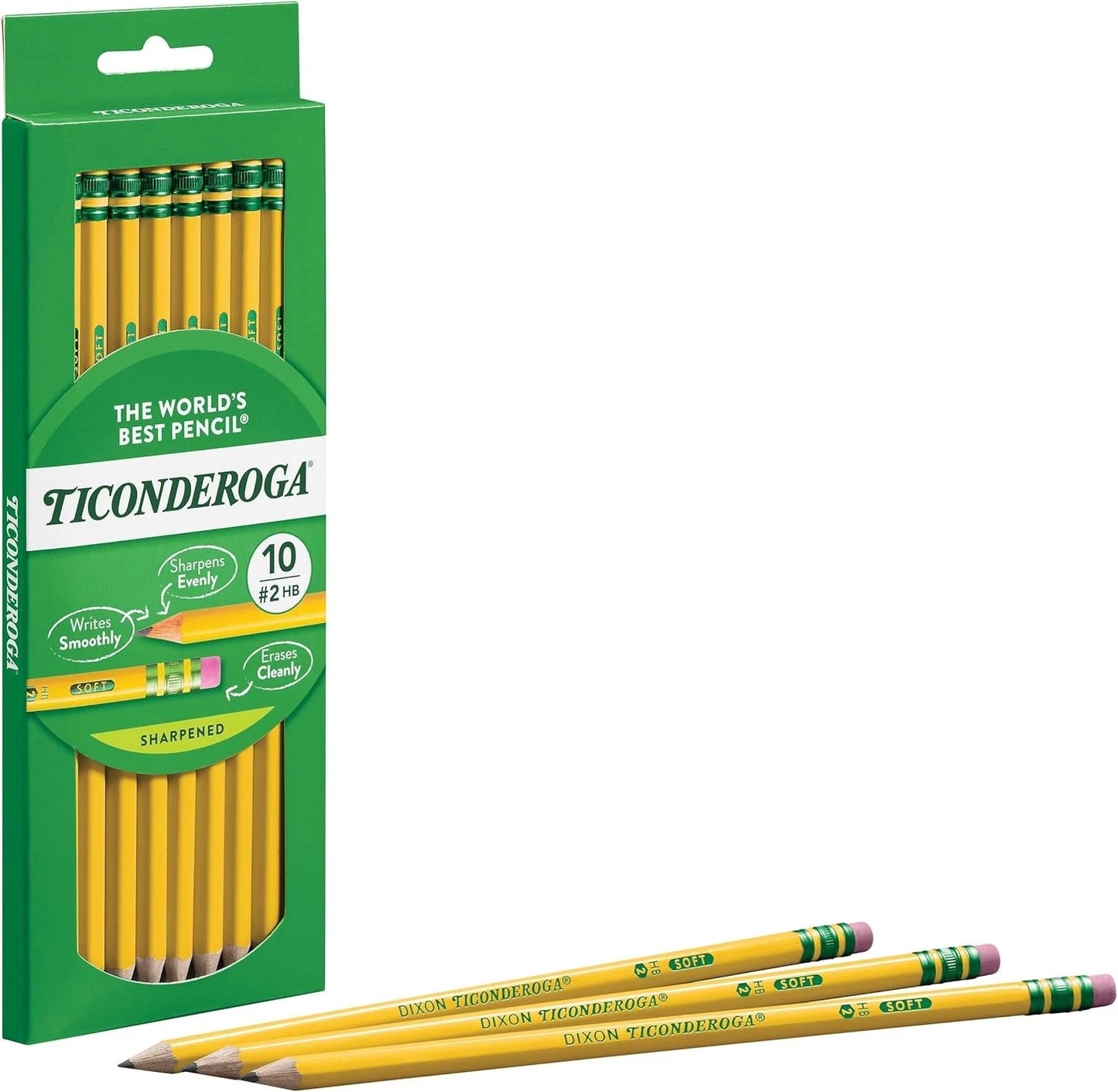 DIXON TICONDEROGA PENCIL 10 PCS TIN PACK