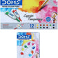 DOMS WATER COLOR TUBE 12 SHADES