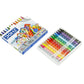 DOMS Tri Extra Long Wax Crayons