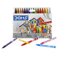 DOMS Tri Extra Long Wax Crayons