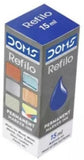 DOMS REFILO PERMANENT MARKER INK BLUE 15 ML