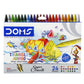 DOMS Tri Jumbo Wax Crayons