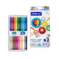DOMS Opti Grip Plastic Crayons