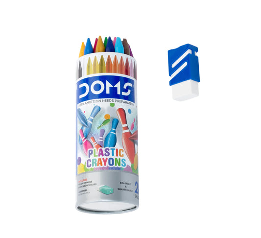 DOMS Plastic Crayons