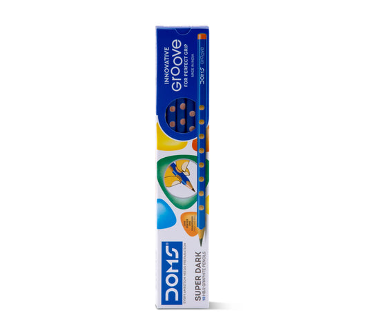 DOMS GROOVE GRAPHITE PENCIL 10PC PACK