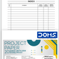 DOMS A4 Project Paper 1842 – Both Side Ruled – 20 Sheets – 1 Pack