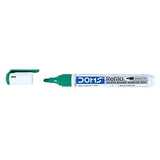 DOMS REFILO WHITEBOARD MARKER PEN GREEN 1 PCS front view