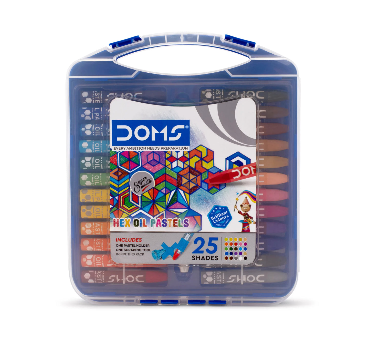 Oil Pastels Plastic Hexagonal Pack