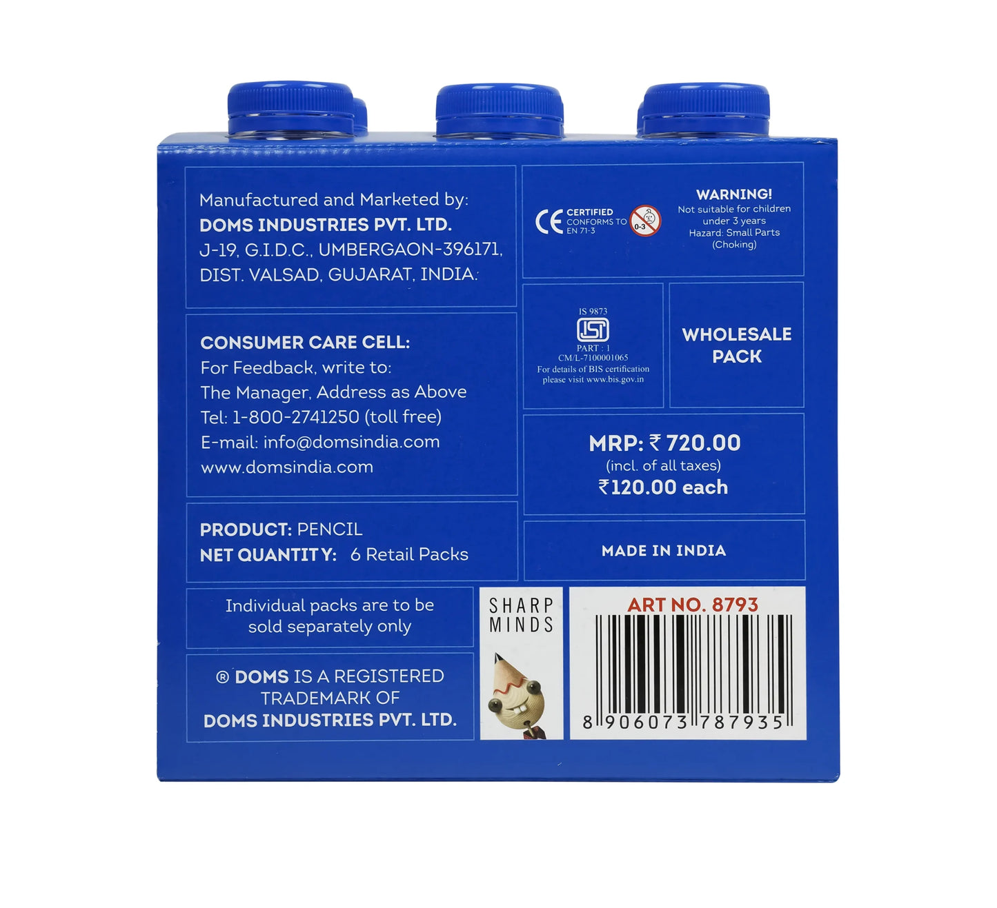 DOMS Super Six Pencils