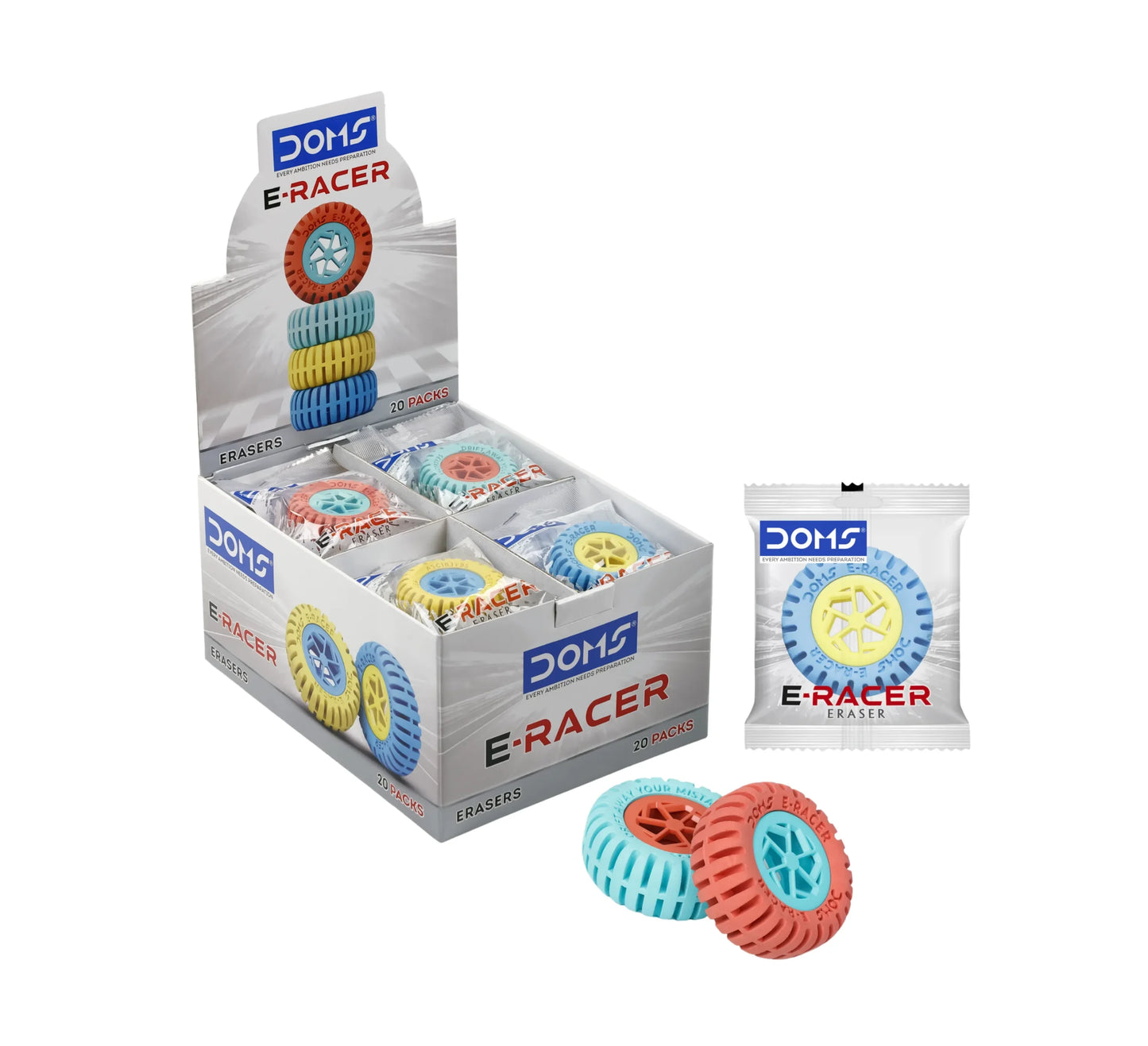 DOMS E-RACER ERASER