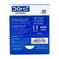 DOMS ERASERS Extra-Long Dust Free Non-Toxic Eraser
