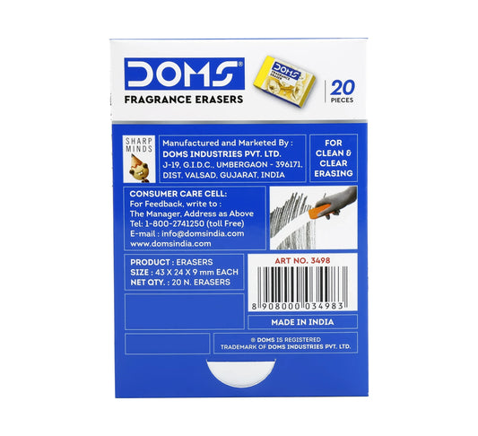 DOMS FRAGRANCE ERASERS