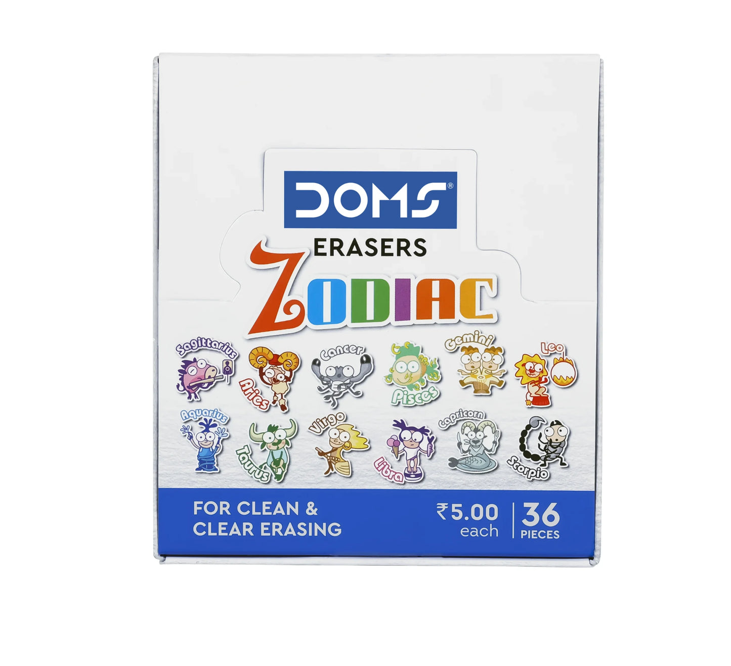 DOMS ZODIAC ERASERS