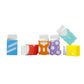 Doms Erasma Color Long Eraser Jar Pack