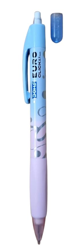 DOMS EURO CLICK MECHANICAL PENCIL 0.7 MM 10 PCS PACK