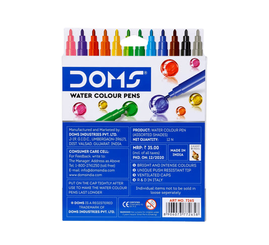 DOMS Aqua Water Colour Pens
