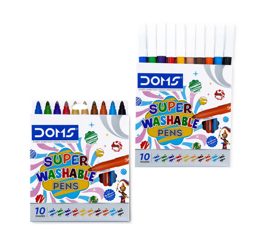 DOMS Super Washable Pens