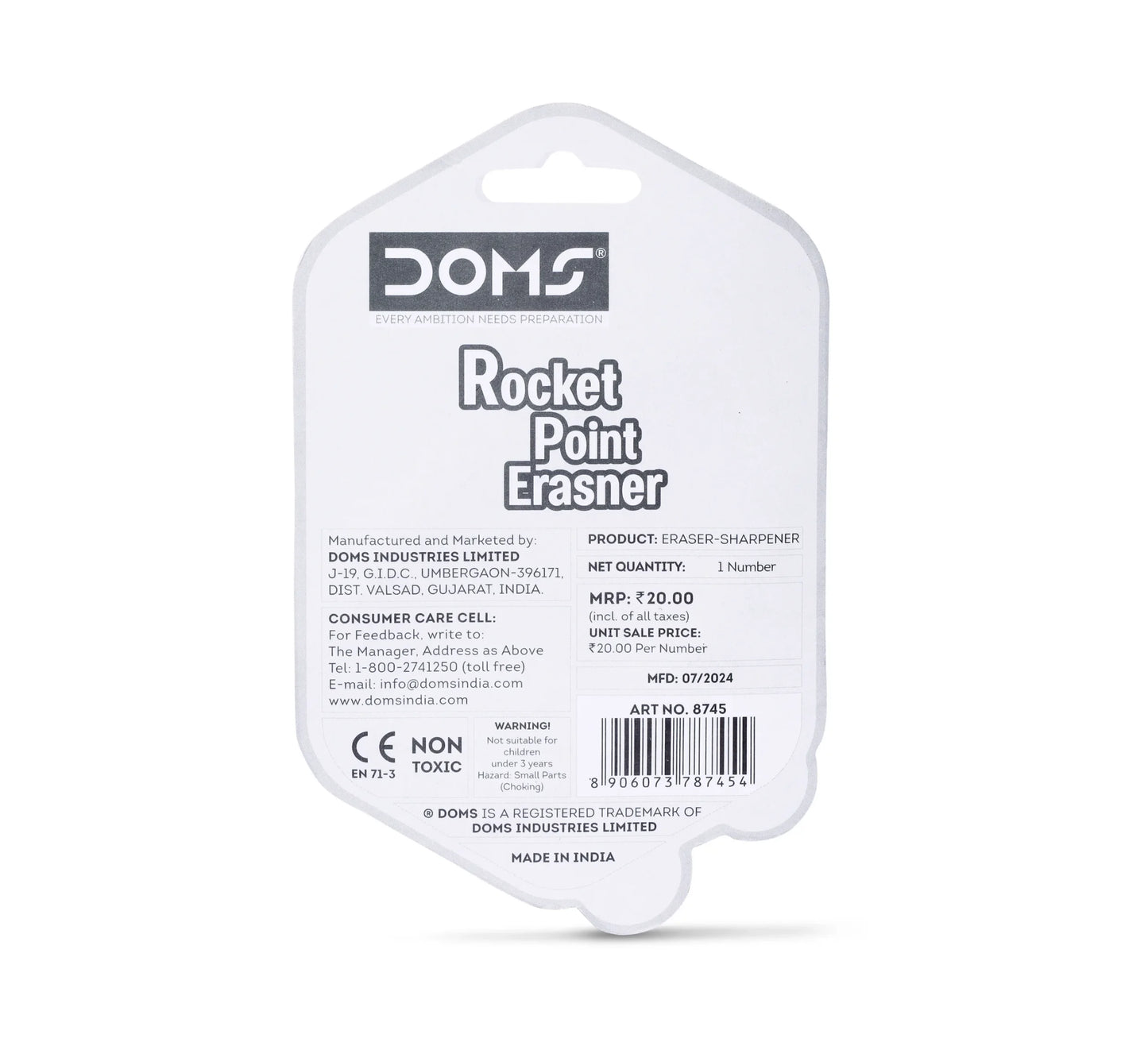 DOMS Rocket Point Erasner