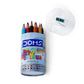 DOMS Colour Pencils Round Tin