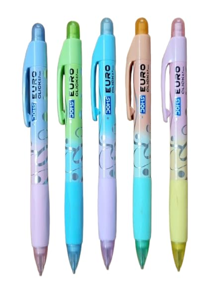 DOMS EURO CLICK MECHANICAL PENCIL 0.7 MM 10 PCS PACK