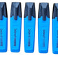 DOMS NEON HIGHLIGHTER PEN BOX PACK BLUE