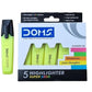 DOMS NEON HIGHLIGHTER PEN  PACK OF 5 YELLOW