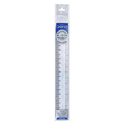 DOMS M TECH Scale 20 CM 10 PCS