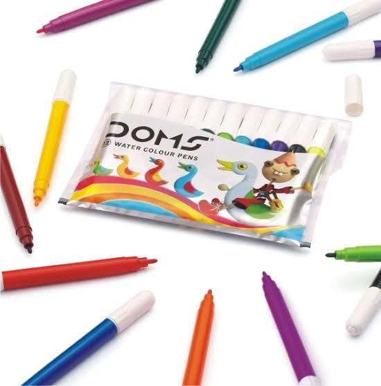 DOMS SKETCH FINE WATER CLR PEN 12 SHADES