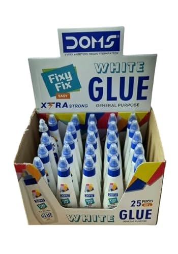 DOMS FIXY FIX WHITE GLUE 18g(25 PCS JAR)