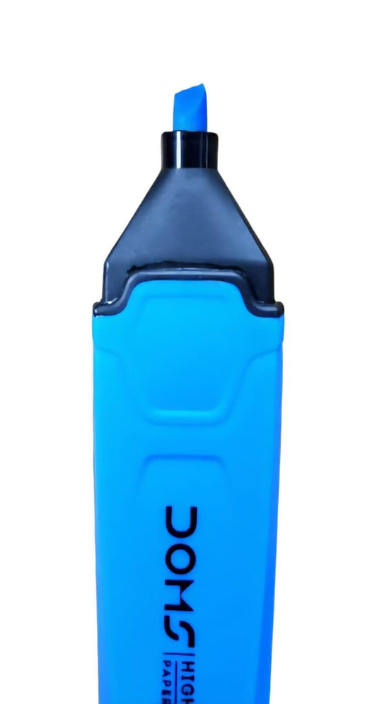 DOMS NEON HIGHLIGHTER PEN BOX PACK BLUE