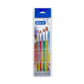 DOMS COLOURMATE SY HAIR BRUSHES FLAT