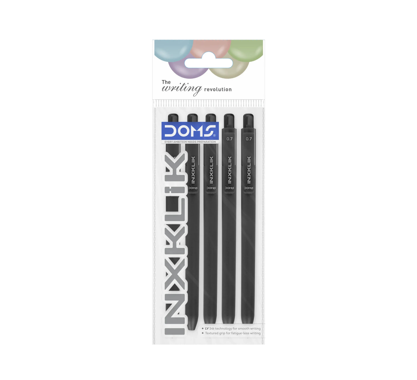 DOMS Inxklick 5 Pcs Pouch