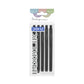 DOMS INXKLIK BALL PEN BLACK 5 PCS POUCH